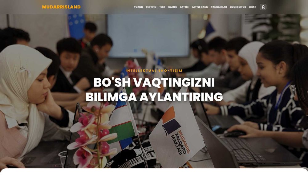 Web sayt yaratish xizmati