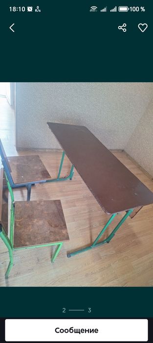 Парта стуллар арзон сотилади