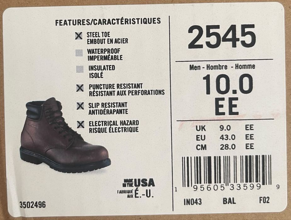 Red wing спецобувь