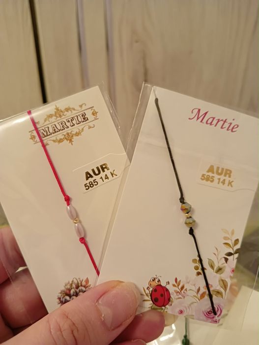 Martisoare aur 14 k