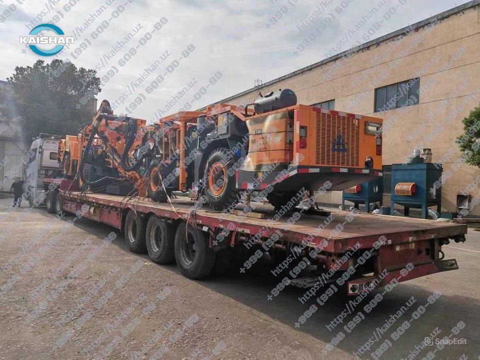 KAISHAN KM211: Бурение, сетка и анкер — один цикл для узких шахт