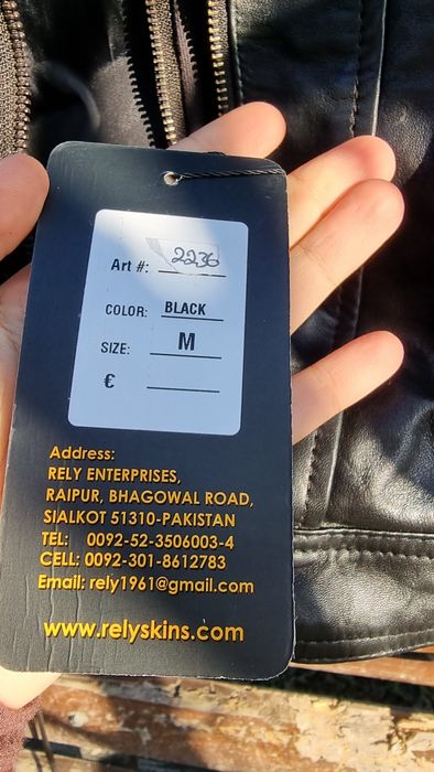 Geaca de piele naturala unisex