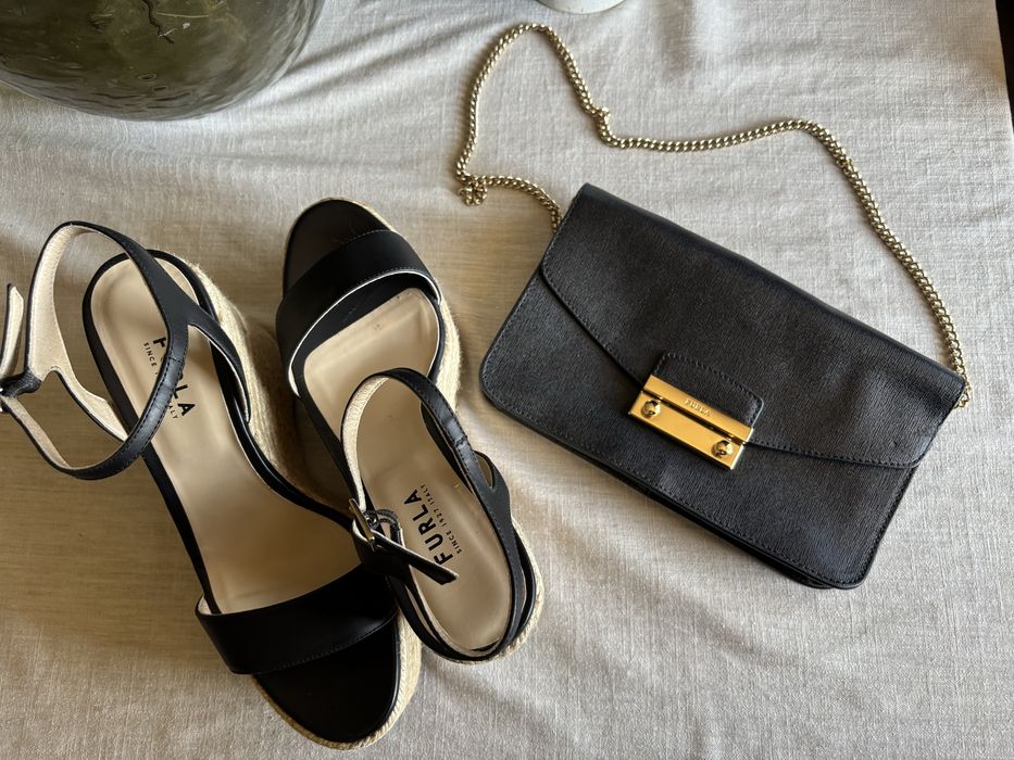 Furla сандали и чанта