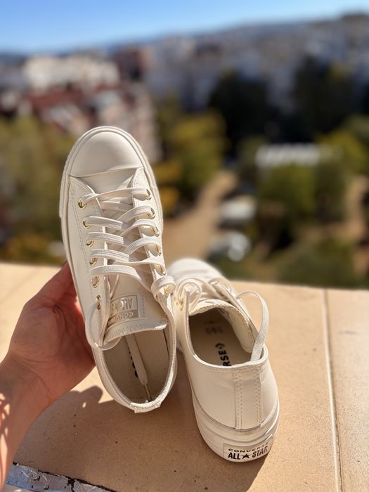 Converse Ctas Lift Ox Бял