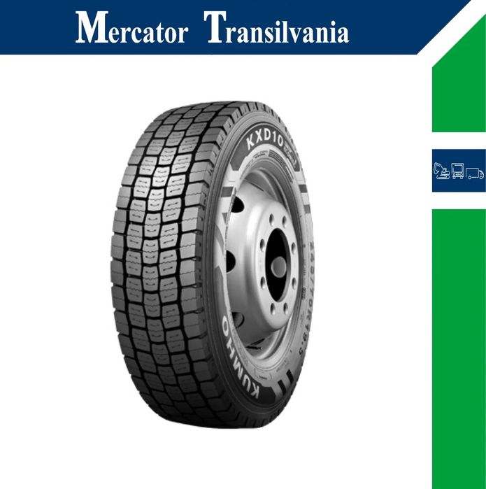 Anvelopa NOUA M+S* Hybrid 315/60R22.5 Kumho KXD10 152/148L D/C/76dB(B) Tractiune