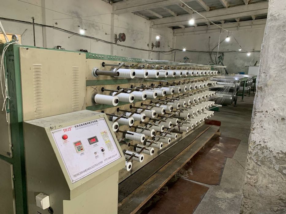 Коп ишлаб чикариш линияси заводи сотилади. Qop zavodi ишлаб турган