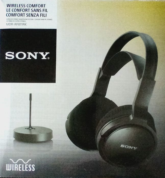 Безжични слушалки за телевизор Sony MDR-RF811RK (100м обхват)