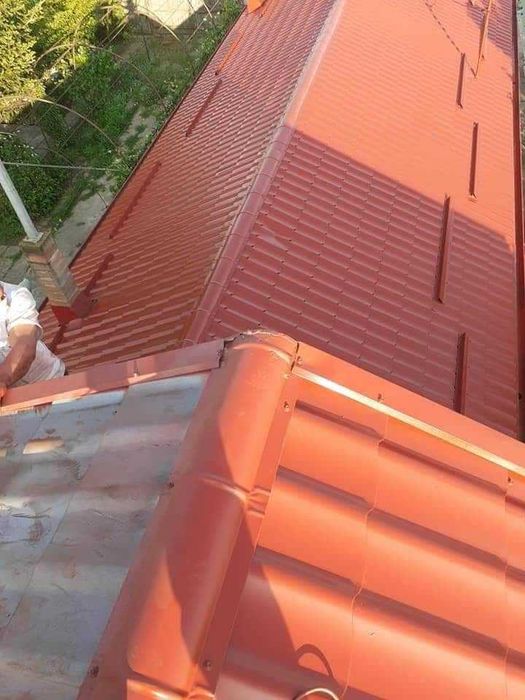 Vopsim orice tip pe tabla pe casa, garduri, porti si alte suprafete