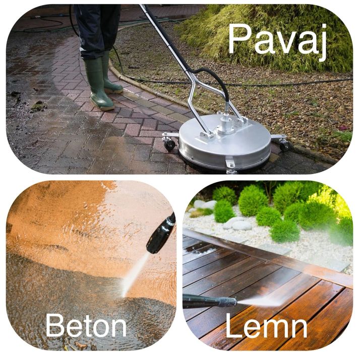 Servicii de curățenie profesională exterioară 
Ofer servicii de c