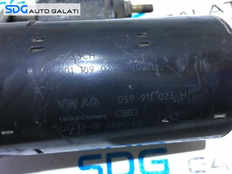 Electromotor cu 10 Dinti Audi A6 C5 2.5 TDI V6 AKN AFB AKE BAU BDH AYM BCZ BFC BDG 1998 - 2005 Cod 1005821953 0001109021 059911023H [B3649]