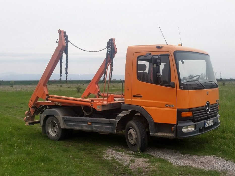 Доставка и извозване на контейнери за строителни отпадъци. София.