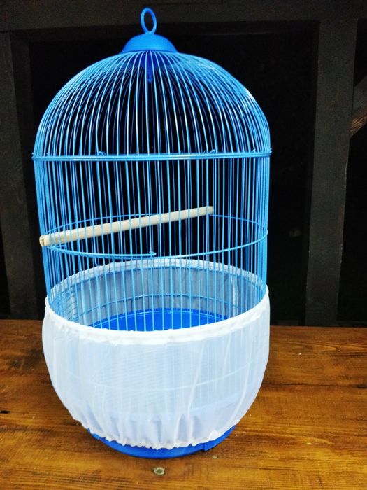 Husa colivie. Protecție împotriva mizeriei. Papagali, canari, cinteze