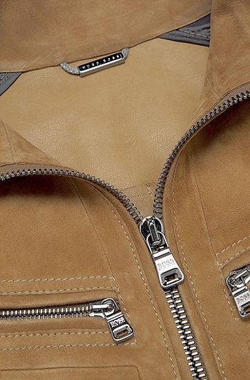 Рядък модел кожено яке Hugo Boss