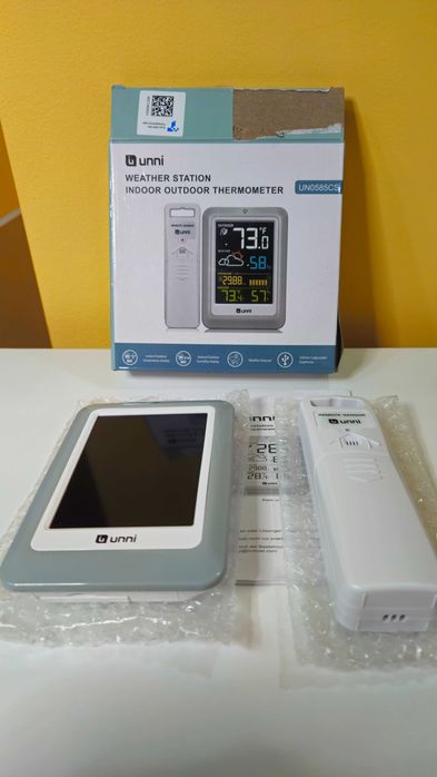 Метеорологична станция,цифров термометър за вътрешна и външна употреба