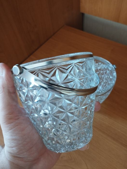 Ведёрки богемские для льда, 2 шт