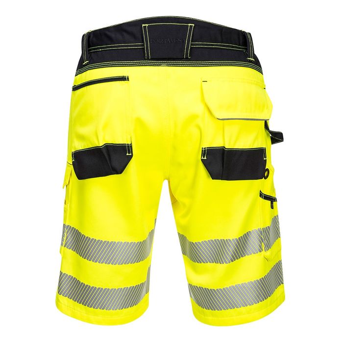 PW348 - Pantaloni scurți work barbati PW3 Hi-Vis mărime 52
Galben/Negr