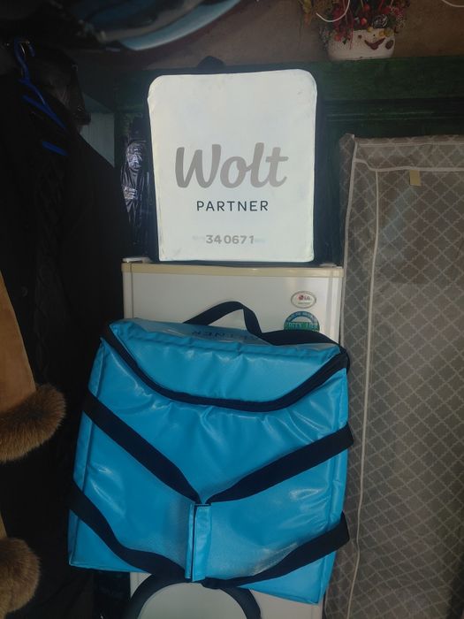 Geanta Wolt pt masina/pt bicicleta,scuter