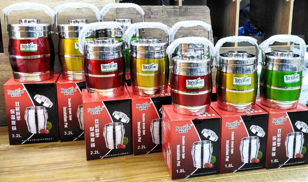 Термос для еды овкат пищевой Термо-бочка ovqat termos доставка бесплат