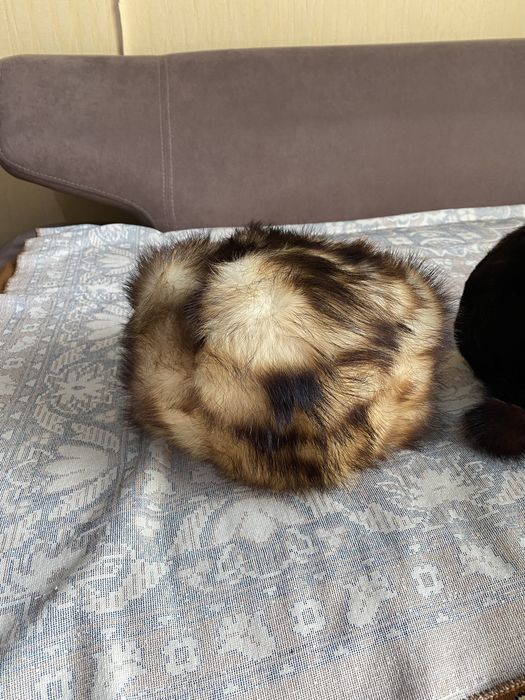 Норковые шапки Норка бас киімдер