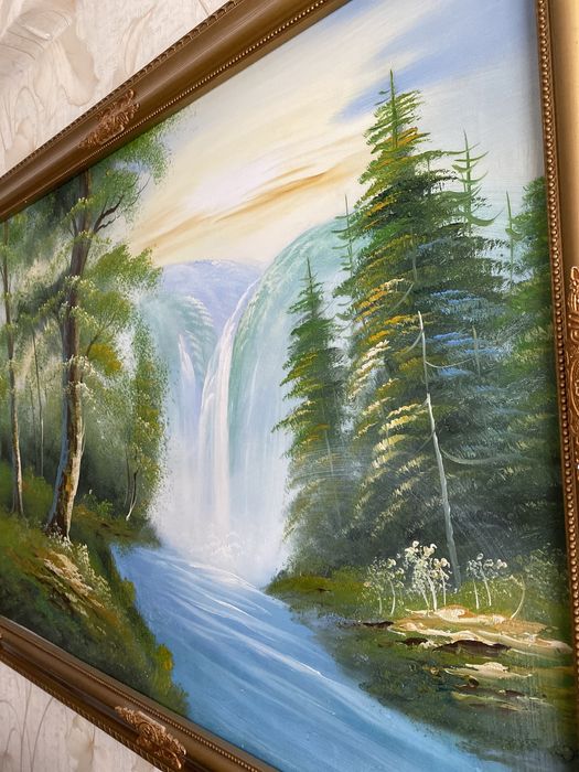 Картина водопад