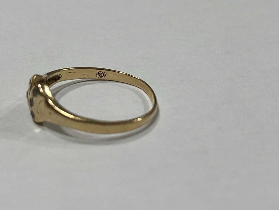 Златен пръстен 14 к 585/ 2,06 гр.