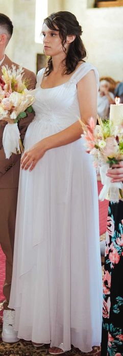 Rochie de mireasă Mirandi, lejeră, stil boem