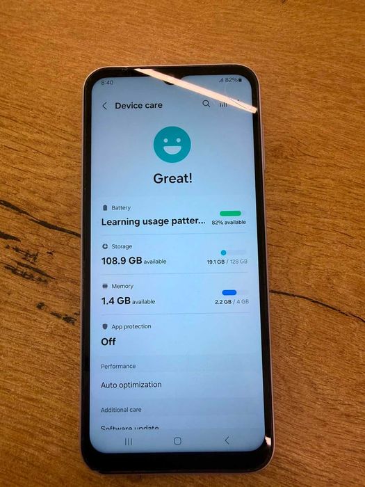 Samsung Galaxy A14 128GB Silver Impecabil Garantie 2 Ani