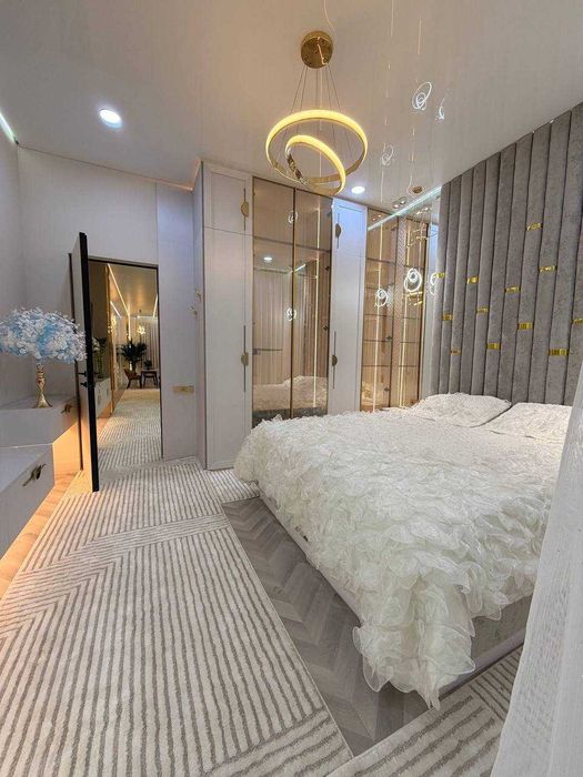 Продаётся 4-комнатная квартира, ЖК Silk Way, Ор.Буз базар, 88м2 4/3/11