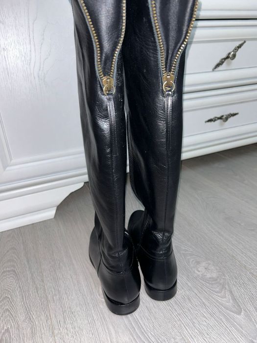 Продам сапоги в натуральной коже