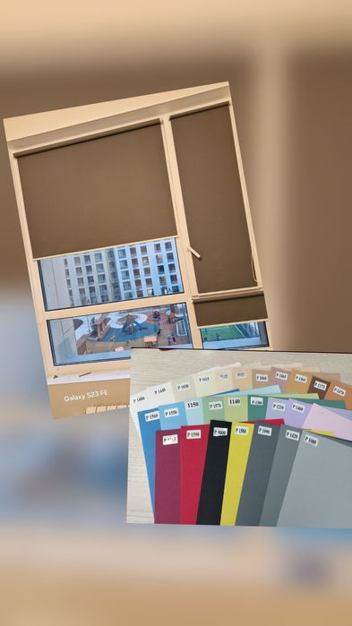 Жалюзи вертикальные Ролл шторы