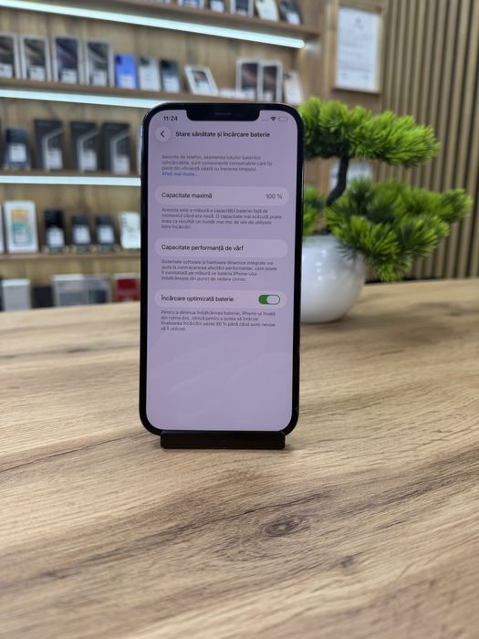 ‼️iPhone 12 Pro Max 256Gb Pacific Blue - Sanatate bat.100% - Garantie 12 luni