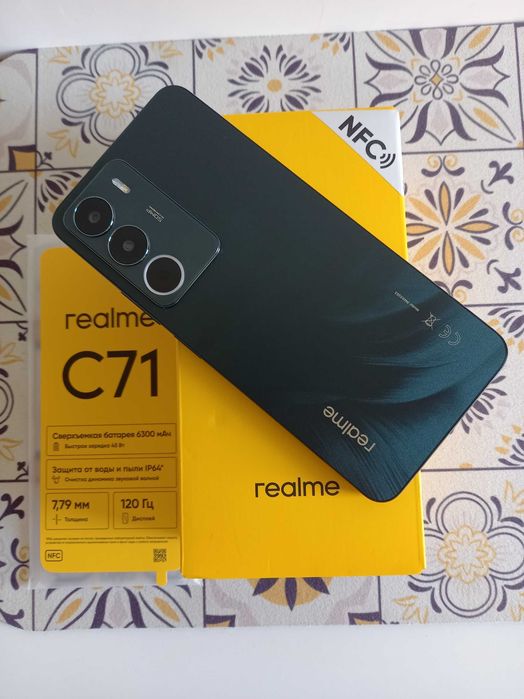 Realme C71 , 6/128, На гарантии.