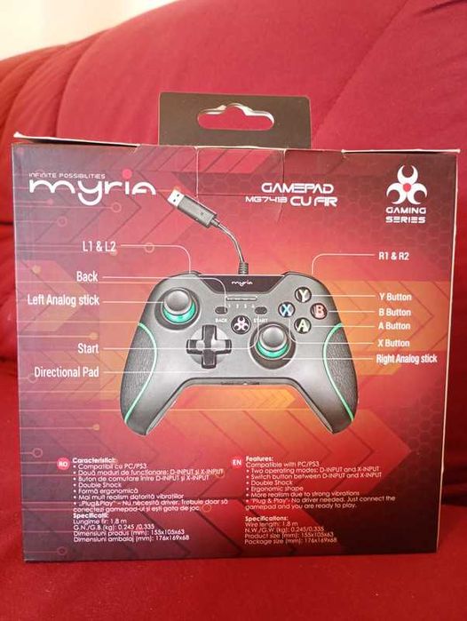 Controller Myria MG7413 pentru PC / PS3