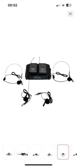 Микрофон Shure GLXD4 head черный