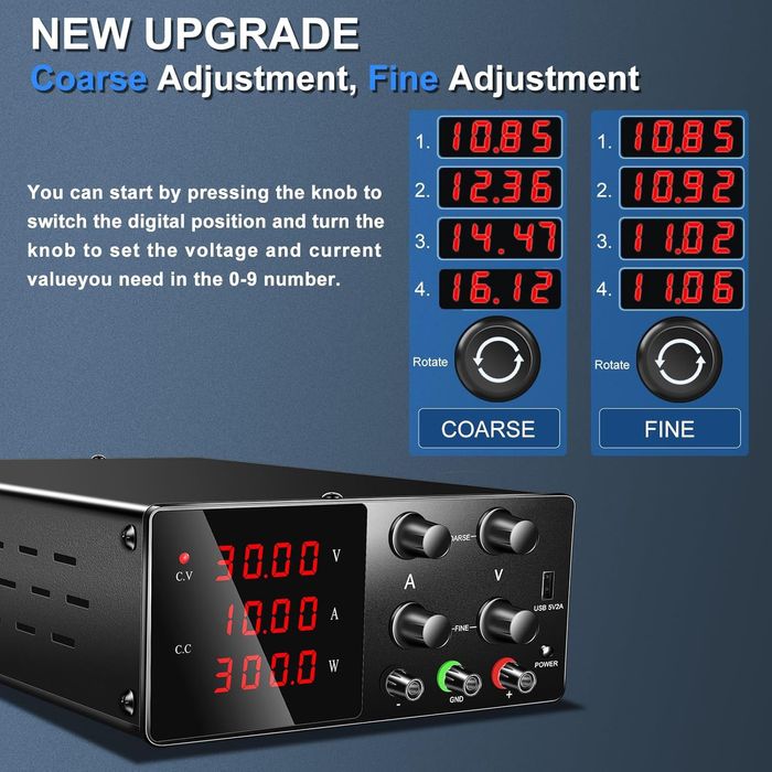 Sursa alimentare reglabila 30V10A300W usb sigilata
