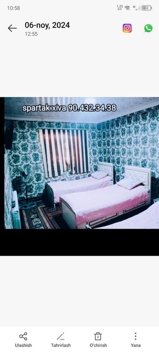 Xiva Mexmonxona Hostel 50.000 soʻm