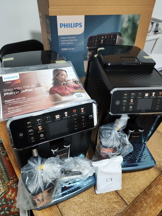 Automat de cafea Philips seria 5500 20 sortimente