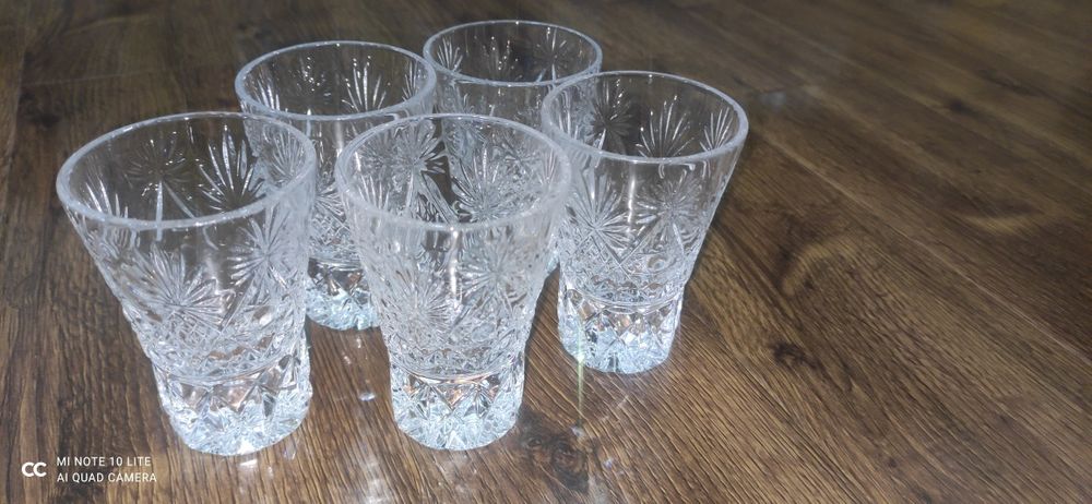 Фужеры хрустальные