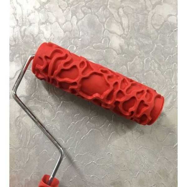 Силиконов валяк за декорация релефен