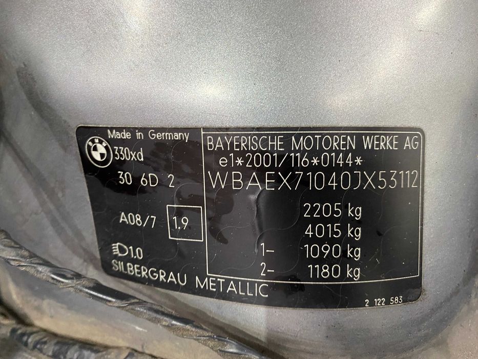 Usa fata spate dreapta originala BMW E46 sedan sau touring