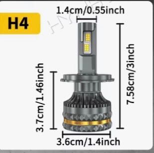 H4 LED крушки комлект