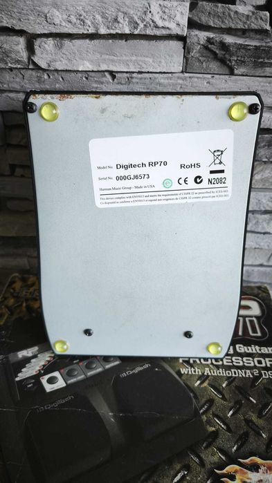 DigiTech RP70 – procesor multi-efect pentru chitară, cu cutie și alimentator – Made in USA - Garantie 1 AN!