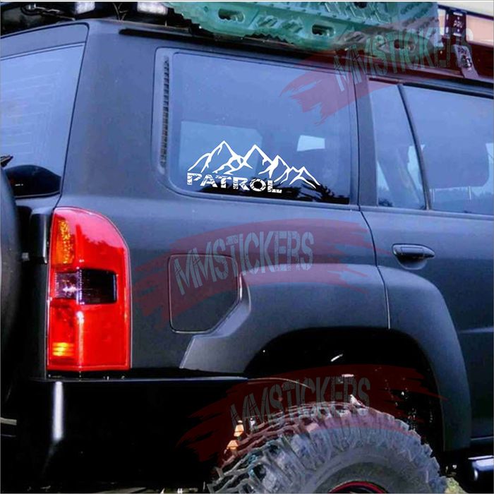 Patrol Стикер с планина / Стикери offroad подходящи за Nissan Patrol