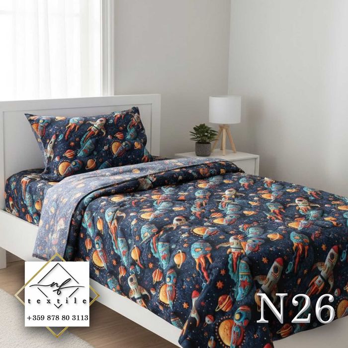 Спално бельо - 100% памук Ранфорс