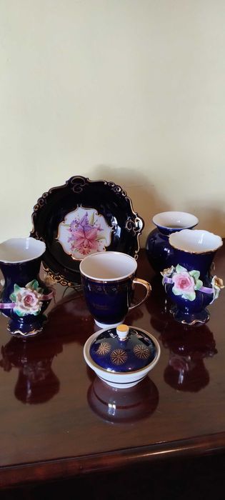 Porțelan Superb Cobalt albastru