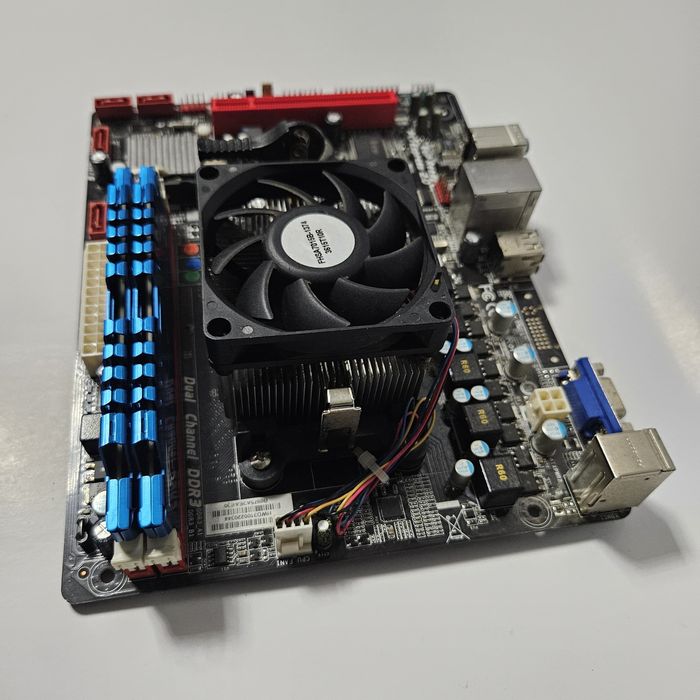 Placa baza + Processor + Ram