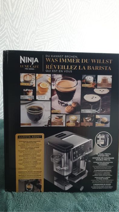Ninja ES701 Espresso cafea premium