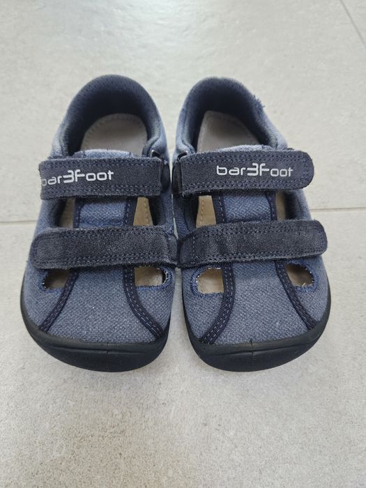 Боси обувки сандали Barefoot размер 30 сини Bar3foot navy blue