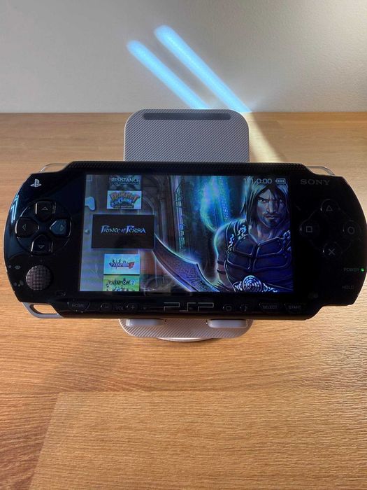 PSP 1000 Piano Black modată — prima generatie, verificata si testata