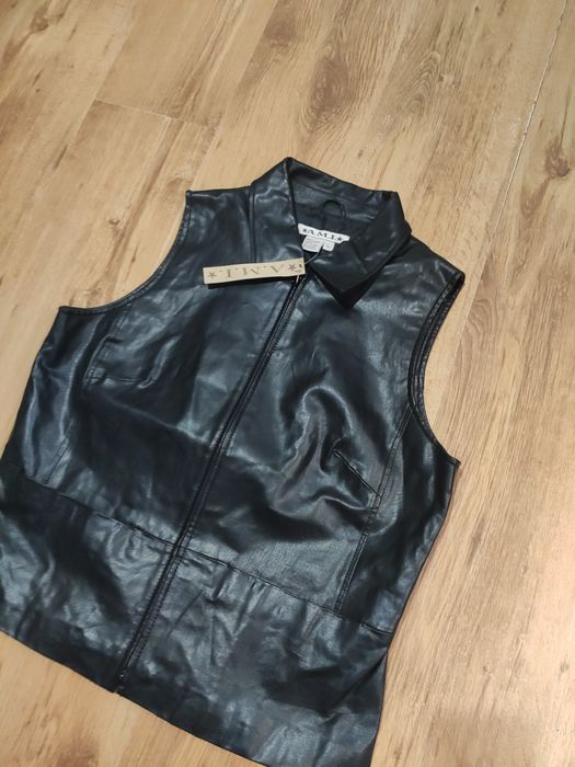 Vestă damă Ami din piele naturala marimea M/L